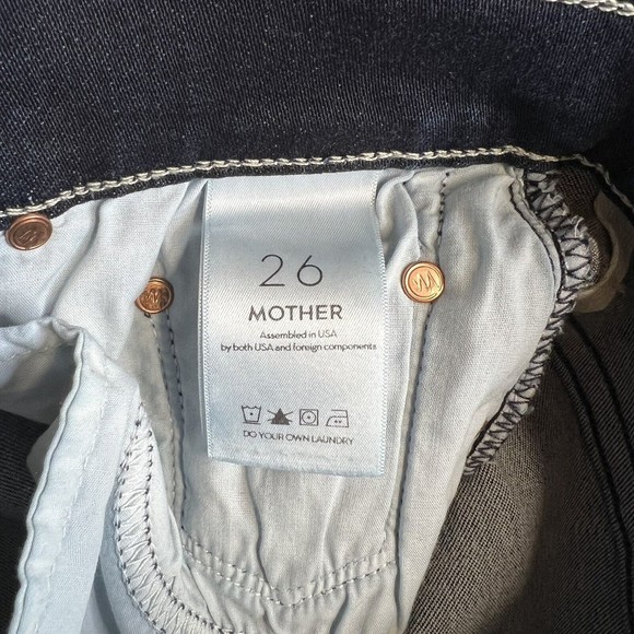Mother The Swooner Ankle In Squeeze Play Wash Size 26 Womens Denim Casual - Picture 7 of 8